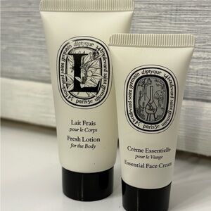 Diptyque Lait Frais and Crème Essentielle Set